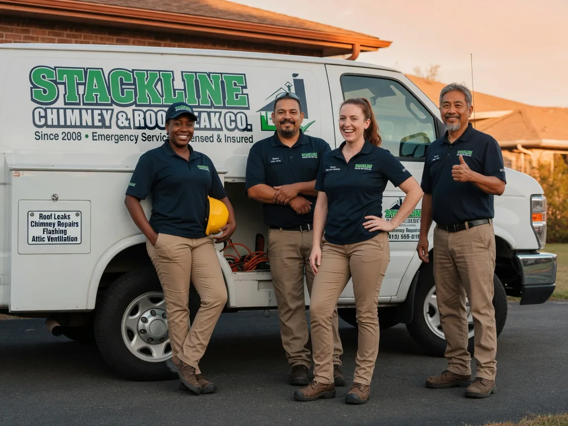 Chimney flashing repair company in Austin, CO